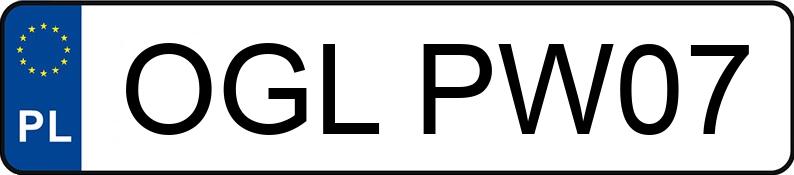 Numer rejestracyjny OGL PW07 posiada SKODA Octavia III 1.6 TDI-CR MR`13 E5 Ambition - OGLPW07