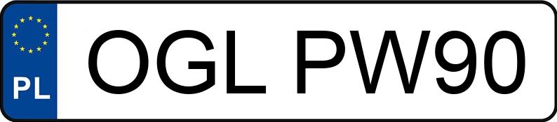 Numer rejestracyjny OGL PW90 posiada BAIC BEIJING 3 - OGLPW90