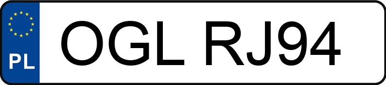 Numer rejestracyjny OGL RJ94 posiada SKODA Superb III 2.0 TDI-CR MR`15 E6 Style - OGLRJ94