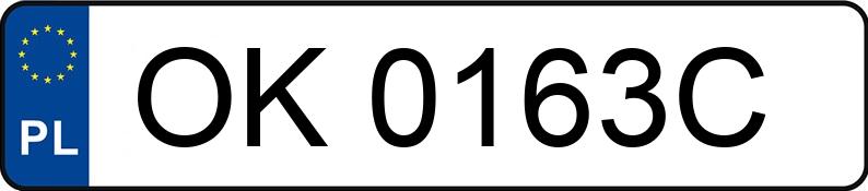 Numer rejestracyjny OK 0163C posiada TOYOTA Yaris 1.0 MR`20 E6d - OK0163C