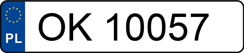 Numer rejestracyjny OK 10057 posiada WIOLA W 600/B - OK10057