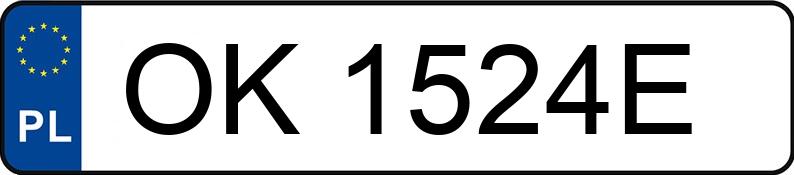 Numer rejestracyjny OK 1524E posiada BMW 330I XDRIVE - OK1524E