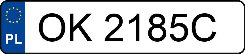 Numer rejestracyjny OK 2185C posiada FIAT SEICENTO 0.9 KAT - OK2185C Numer rejestracyjny OK 2185C posiada FIAT SEICENTO 0.9 KAT - OK2185C