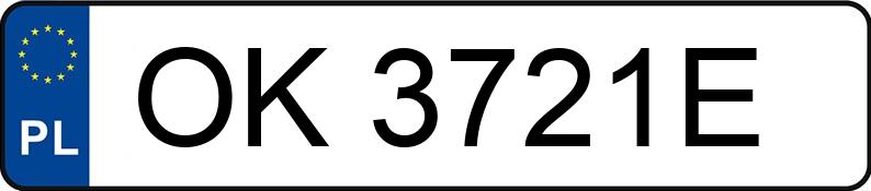 Numer rejestracyjny OK 3721E posiada BMW 320I - OK3721E Numer rejestracyjny OK 3721E posiada BMW 320I - OK3721E