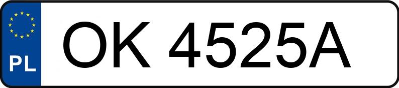 Numer rejestracyjny OK 4525A posiada OPEL Astra Twin Top 1.6 MR`06 E4 Cosmo - OK4525A Numer rejestracyjny OK 4525A posiada OPEL Astra Twin Top 1.6 MR`06 E4 Cosmo - OK4525A