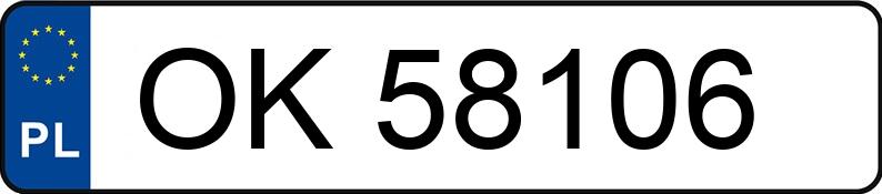 Numer rejestracyjny OK 58106 posiada FORD Mondeo 2.0 TDCi MR`06 E4 Titanium - OK58106