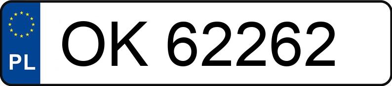 Numer rejestracyjny OK 62262 posiada PEUGEOT 406 2.0 HDI - OK62262