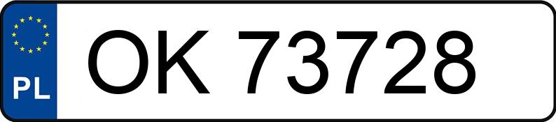 Numer rejestracyjny OK 73728 posiada VOLKSWAGEN Passat GP 4.0 MR`00 E3 W8 4MOTION Tiptronic - OK73728