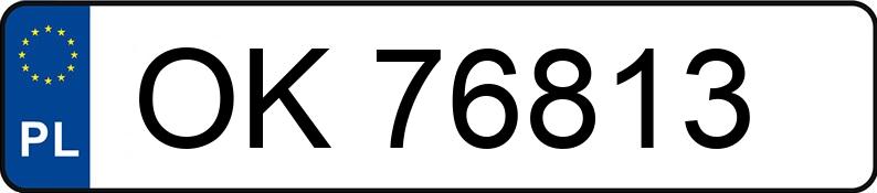 Numer rejestracyjny OK 76813 posiada FORD FOCUS - OK76813 Numer rejestracyjny OK 76813 posiada FORD FOCUS - OK76813