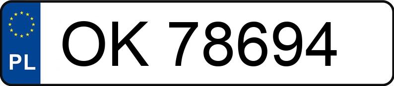 Numer rejestracyjny OK 78694 posiada SEAT ALTEA - OK78694 Numer rejestracyjny OK 78694 posiada SEAT ALTEA - OK78694