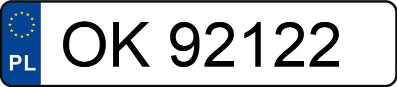 Numer rejestracyjny OK 92122 posiada JEEP Grand Cherokee III MR`05 E4 - OK92122 Numer rejestracyjny OK 92122 posiada JEEP Grand Cherokee III MR`05 E4 - OK92122