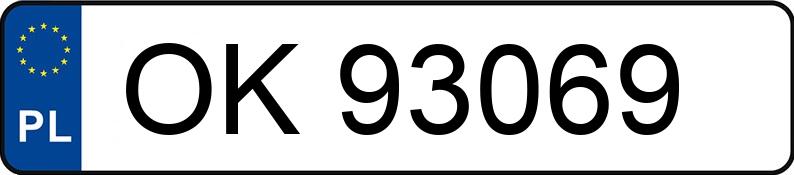 Numer rejestracyjny OK 93069 posiada OPEL Insignia Sports Tourer 2.0 CDTI MR`08 E5 Insignia - OK93069