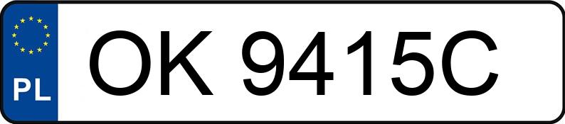 Numer rejestracyjny OK 9415C posiada AUDI A4 1.9TDI - OK9415C Numer rejestracyjny OK 9415C posiada AUDI A4 1.9TDI - OK9415C