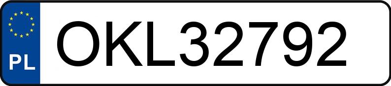 Numer rejestracyjny OKL 32792 posiada MERCEDES-BENZ E 200 - OKL32792