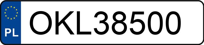 Numer rejestracyjny OKL 38500 posiada OPEL CORSA-E - OKL38500