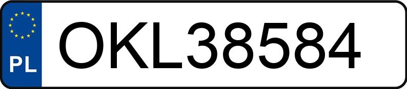 Numer rejestracyjny OKL 38584 posiada BMW 330 - OKL38584