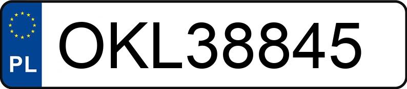 Numer rejestracyjny OKL 38845 posiada CITROEN C4 PICASSO - OKL38845