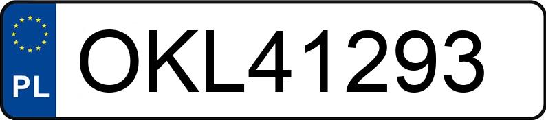 Numer rejestracyjny OKL 41293 posiada OPEL ZAFIRA - OKL41293 Numer rejestracyjny OKL 41293 posiada OPEL ZAFIRA - OKL41293