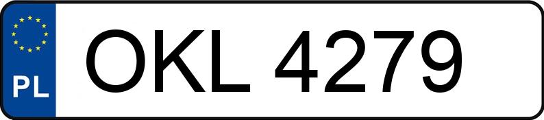 Numer rejestracyjny OKL 4279 posiada DAEWOO-FSO MOTOR LANOS - OKL4279