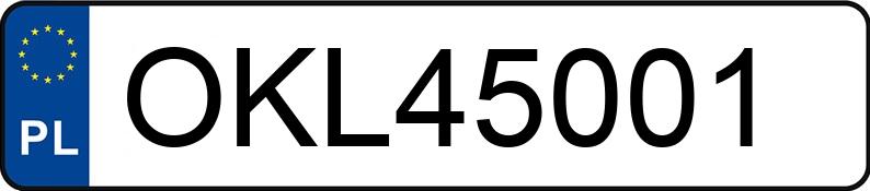 Numer rejestracyjny OKL 45001 posiada FORD Mondeo 2.0 TDCi MR`15 E6 ST-Line 4WD - OKL45001