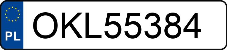 Numer rejestracyjny OKL 55384 posiada VOLKSWAGEN GOLF - OKL55384 Numer rejestracyjny OKL 55384 posiada VOLKSWAGEN GOLF - OKL55384