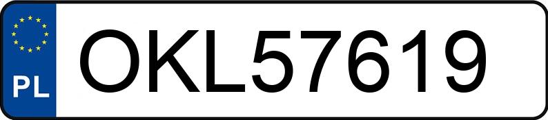 Numer rejestracyjny OKL 57619 posiada BMW 318D - OKL57619