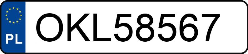 Numer rejestracyjny OKL 58567 posiada BMW 318D - OKL58567 Numer rejestracyjny OKL 58567 posiada BMW 318D - OKL58567