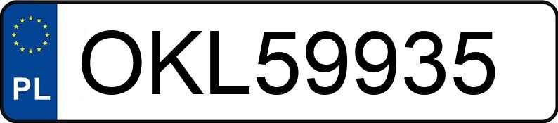 Numer rejestracyjny OKL 59935 posiada FORD RANGER - OKL59935