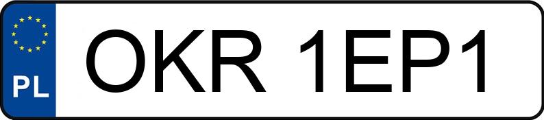 Numer rejestracyjny OKR 1EP1 posiada AUDI Coupe TT 1.8 TFSI MR`06 E4 8 J Coupe TT 1.8 TFSI MR`06 E4 8 J - OKR1EP1