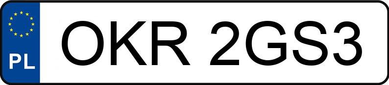 Numer rejestracyjny OKR 2GS3 posiada SCANIA R460 N323 - OKR2GS3