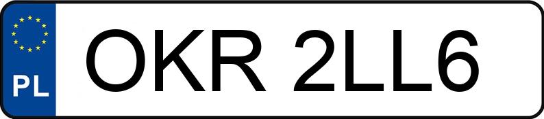 Numer rejestracyjny OKR 2LL6 posiada SUZUKI SWIFT - OKR2LL6