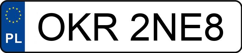 Numer rejestracyjny OKR 2NE8 posiada LAND ROVER DISCOVERY SPORT - OKR2NE8