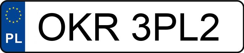 Numer rejestracyjny OKR 3PL2 posiada RENAULT LAGUNA - OKR3PL2 Numer rejestracyjny OKR 3PL2 posiada RENAULT LAGUNA - OKR3PL2