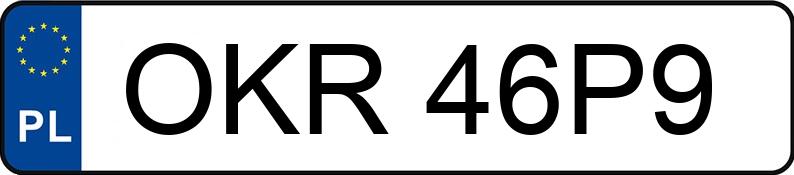 Numer rejestracyjny OKR 46P9 posiada AUDI A4 Avant 2.0 TDi Kat. MR`05 E4 8E A4 Avant 2.0 TDi Kat. MR`05 E4 8E - OKR46P9