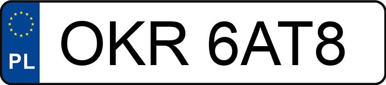 Numer rejestracyjny OKR 6AT8 posiada VOLKSWAGEN PASSAT - OKR6AT8