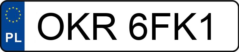 Numer rejestracyjny OKR 6FK1 posiada AUDI Q7 TDI MR`06 E4 4L Tiptronic - OKR6FK1 Numer rejestracyjny OKR 6FK1 posiada AUDI Q7 TDI MR`06 E4 4L Tiptronic - OKR6FK1