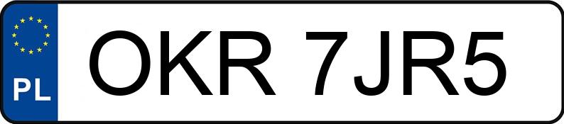Numer rejestracyjny OKR 7JR5 posiada SEAT IBIZA 1.4 KAT - OKR7JR5 Numer rejestracyjny OKR 7JR5 posiada SEAT IBIZA 1.4 KAT - OKR7JR5