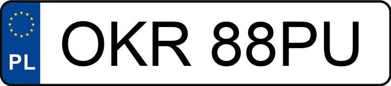 Numer rejestracyjny OKR 88PU posiada NISSAN SKYLINE - OKR88PU