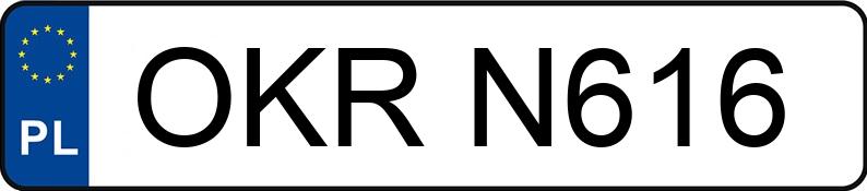 Numer rejestracyjny OKR N616 posiada VOLKSWAGEN POLO - OKRN616 Numer rejestracyjny OKR N616 posiada VOLKSWAGEN POLO - OKRN616