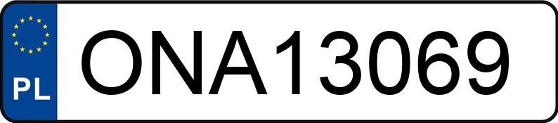 Numer rejestracyjny ONA 13069 posiada TOYOTA COROLLA - ONA13069 Numer rejestracyjny ONA 13069 posiada TOYOTA COROLLA - ONA13069