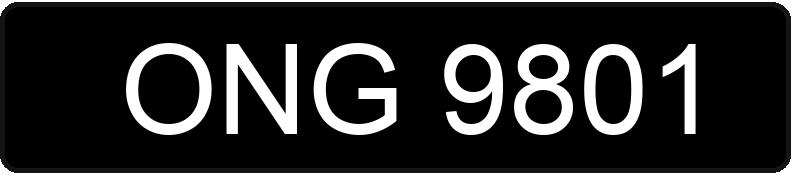 Numer rejestracyjny ONG 9801 posiada SKODA FELICIA - ONG9801