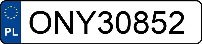 Numer rejestracyjny ONY 30852 posiada AUDI A3 1.8 Kat. MR`01 8L Ambition - ONY30852 Numer rejestracyjny ONY 30852 posiada AUDI A3 1.8 Kat. MR`01 8L Ambition - ONY30852