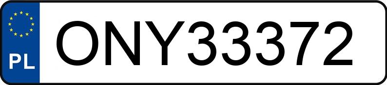 Numer rejestracyjny ONY 33372 posiada VOLKSWAGEN PASSAT - ONY33372 Numer rejestracyjny ONY 33372 posiada VOLKSWAGEN PASSAT - ONY33372