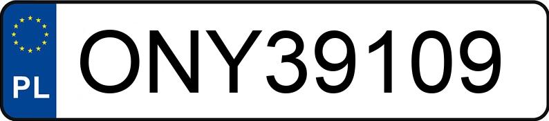 Numer rejestracyjny ONY 39109 posiada RENAULT Laguna III 2.0 dCi MR`07 E4 Initiale 180 - ONY39109