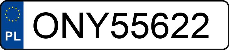 Numer rejestracyjny ONY 55622 posiada FORD FOCUS - ONY55622 Numer rejestracyjny ONY 55622 posiada FORD FOCUS - ONY55622