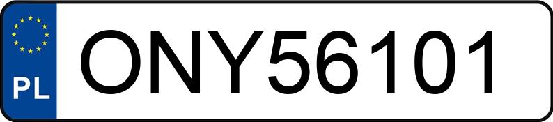 Numer rejestracyjny ONY 56101 posiada MITSUBISHI OUTLANDER - ONY56101 Numer rejestracyjny ONY 56101 posiada MITSUBISHI OUTLANDER - ONY56101
