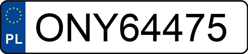 Numer rejestracyjny ONY 64475 posiada VOLKSWAGEN Caddy Maxi GP 1.6 TDI MR`11 E5 2.4t Comfortline - ONY64475 Numer rejestracyjny ONY 64475 posiada VOLKSWAGEN Caddy Maxi GP 1.6 TDI MR`11 E5 2.4t Comfortline - ONY64475