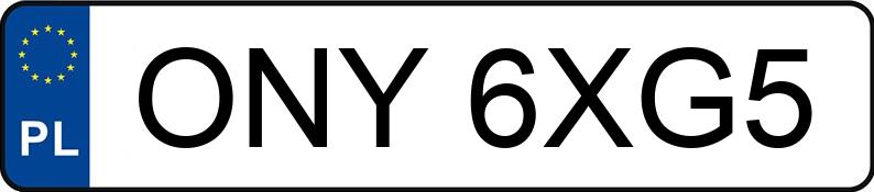 Numer rejestracyjny ONY 6XG5 posiada BMW 318i Kat. MR`98 E46 318i Kat. MR`98 E46 - ONY6XG5