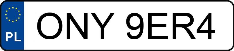 Numer rejestracyjny ONY 9ER4 posiada CITROEN C4 1.6 16V MR`04 E4 Confort - ONY9ER4 Numer rejestracyjny ONY 9ER4 posiada CITROEN C4 1.6 16V MR`04 E4 Confort - ONY9ER4