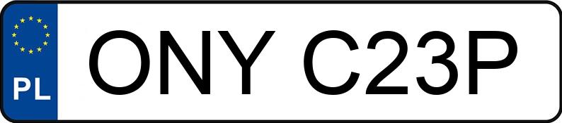 Numer rejestracyjny ONY C23P posiada JUNAK Motorowery ADV 50 - ONYC23P Numer rejestracyjny ONY C23P posiada JUNAK Motorowery ADV 50 - ONYC23P